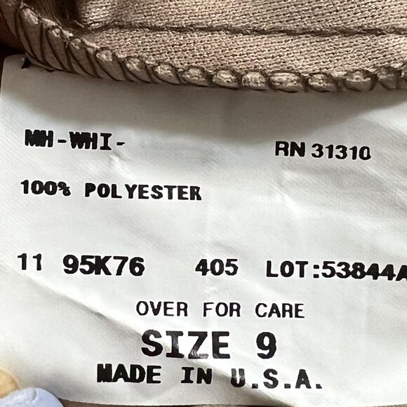 BCX Dress Womens Size 9 Brown White Polka Dot Sleeveless High Low Made USA Retro - Picture 6 of 12